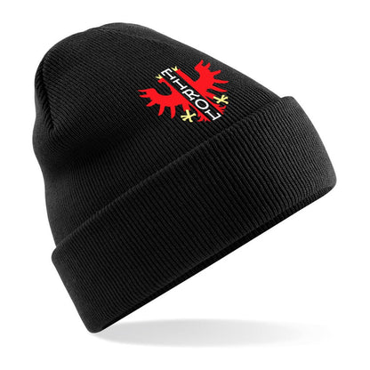 Beanie bestickt mit Tiroler Adler und Wunschtext