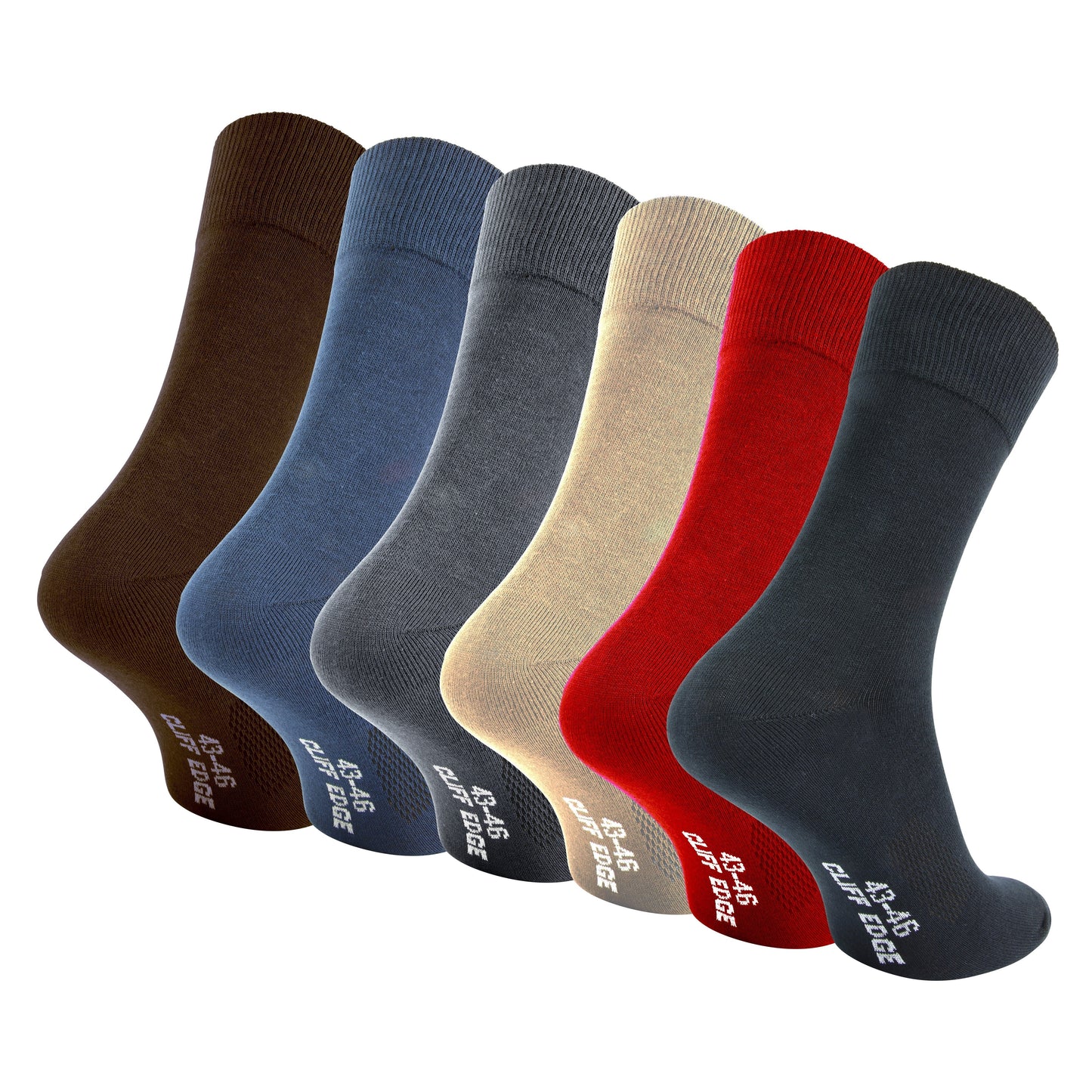 Business-Socken mit what3words Adresse personalisiert