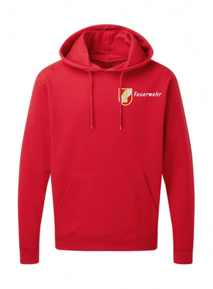 Feuerwehr Hoodie mit Korpsabzeichen und Ortsnamen